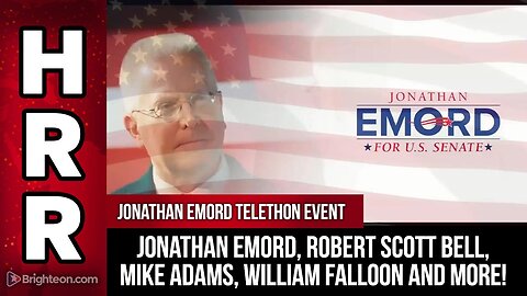 Jonathan Emord, Robert Scott Bell, Mike Adams, William Falloon and more... telethon event