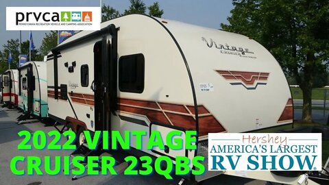 FIRST LOOK: Vintage Cruiser 23qbs by Gulfstream at the 2021 Hershey RV Show