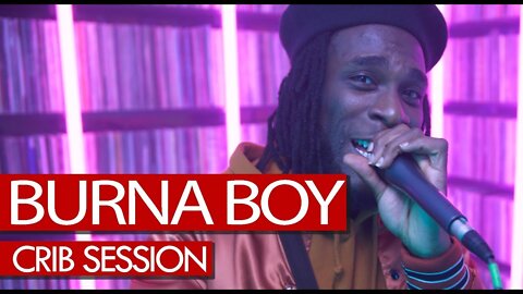 Burna Boy freestyle - Westwood Crib Session