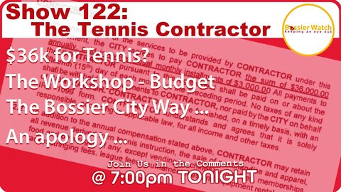 Show 122: The Tennis Contractor