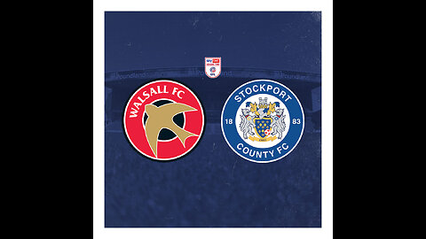 Walsall FC v Stockport County FC 29/12/2022, Second half