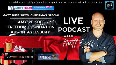 Matt Buff Show Christmas Special - LIVE - Dec 21
