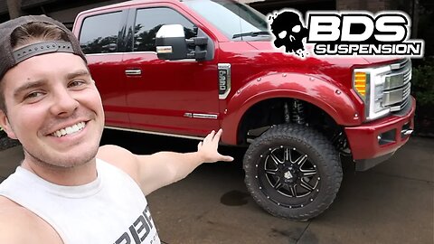 GIVING THIS POWERSTROKE HUGE SUSPENSION UPGRADES!!