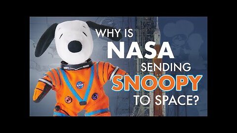 Snoopy is Going to Space on NASA's Artemis I Moon Mission//DXBDUBA1