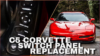 C5 Corvette Door Switch Panel Replacement