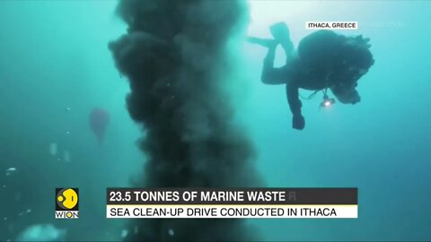 Ithaca World Oceans day 2022: Greek Island cleans up Marine debris, ghost nets