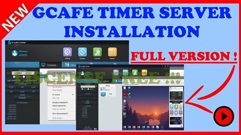 GCAFE TIMER SERVER STEP BY STEP GUIDE