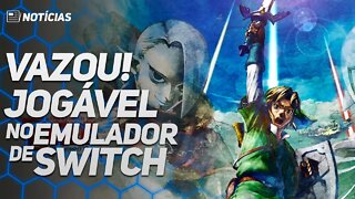 Zelda Skyward Sword HD VAZOU! Você já pode jogar no PC através do Yuzu ou Ryujinx