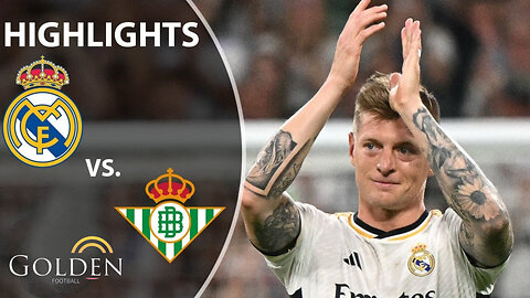 Toni Kroos sendoff at the Bernabeu 🙌 Real Madrid vs. Real Betis _ LALIGA Highlights