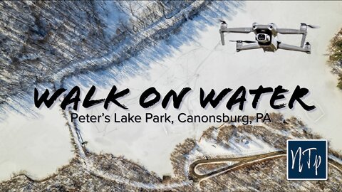 Walk on Water (Flying a frozen lake with the DJI Air 2S)