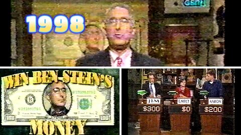 Ben Stein | Win Ben Stein's Money (1998) Jim vs Emily vs Aaron | Full Episode| Game Shows