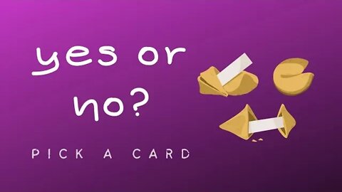 Yes or No Tarot Pick a Card Reading Love Money