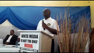 SOUTH AFRICA - Johannesburg - Support for Sekunjalo Independent Media (videos) (yXW)