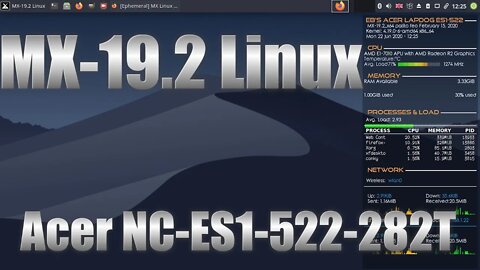 MX 19 Linux Potato Vlog #3 MangoHud + Steam Gaming