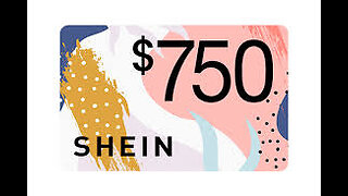FREE $750 Shein gift card