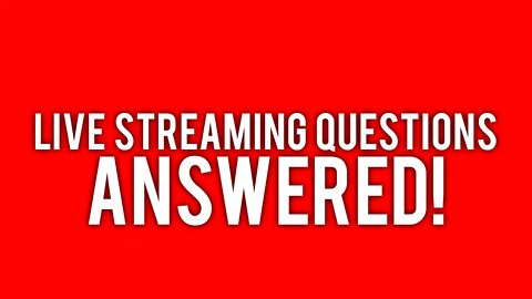 🔥 Church Media Q&A 🤔