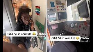 Mizzy Uploads New TikTok Video of Him Taking Over Train