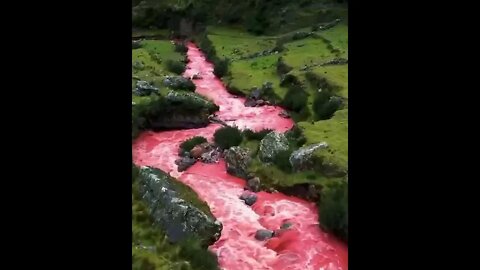 RED RIVER of the river is a seasonal phenomenon. Senstha fund that the acquired📍Cuzco, Peru 🇵🇪