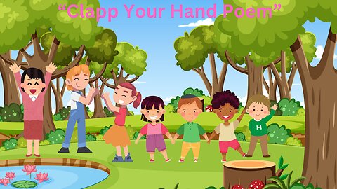 Clap Your Hands Poem |#ChildernsFun #cartoon