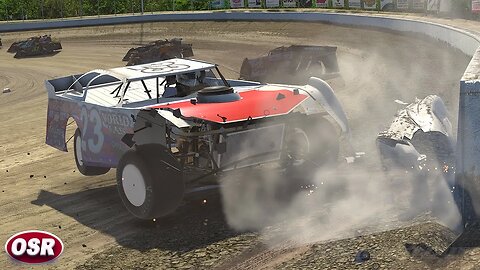 iRacing World of Outlaws Dirt Super Late Model Showdown at Limaland Speedway: Intense Racing Action!