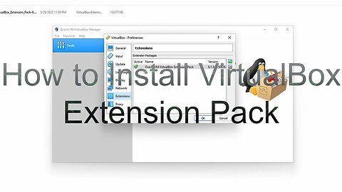 How to Install VirtualBox Extension Pack