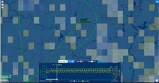 over Raleigh, NC -- 2024_01_29 -- Plane JAG78 N789LL AAB2FA