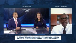 Local Red Cross efforts after Hurricane Ian