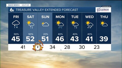 Geneva's Friday November 4 Morning Forecast