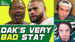 This important NFL stat PROVES Cowboys QB Dak Prescott STINKS | Fusco Show