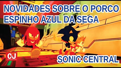 SONIC CENTRAL: Novidades sobre o porco espinho azul da Sega