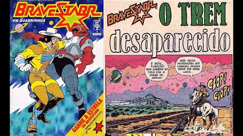 5 BRAVE STARR O TREM DESAPARECIDO -#museudogibi #quadrinhos #comics #manga