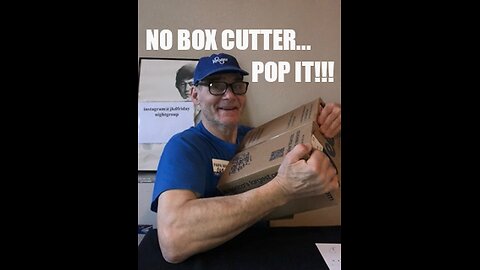 FROZEN FOOD TRAINING HACK # 14 NO BOX CUTTER....POP IT!!!