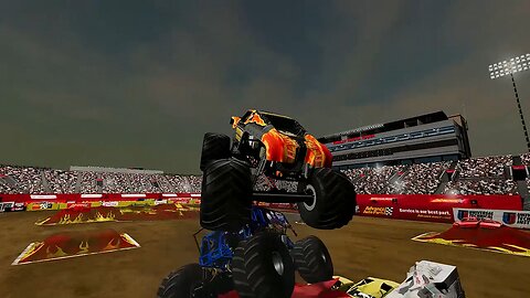 Monster Jam Past Champs throw Down At Sam Boyd Stadium Las Vegas BeamNG