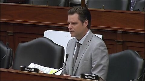 Rep Matt Gaetz Exposes Gender Ideology Terms Promoted On Air Force Campus
