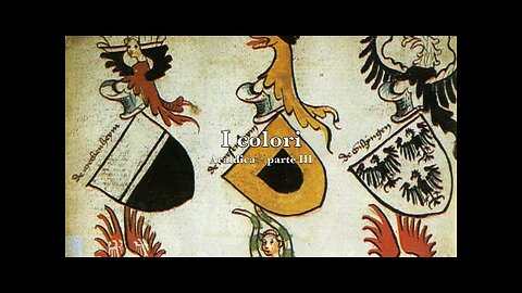 Araldica (3a parte) i colori DOCUMENTARIO che cosa accumuna tutte queste persone?che tutti i nobili e gli ecclesiastici hanno tutti uno stemma di famiglia o personale specifico che li contraddistingue