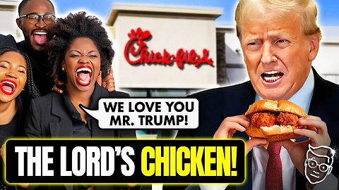 Trump Walks Into Chick-Fil-A | Black Staff GASP, Then ROAR "We LOVE You!" Media Won't Show You THIS