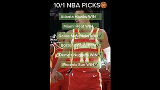 10/1 NBA PLAYER PICKS 🏀🏆