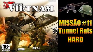 [PS2] - Conflict Vietnam - [Missão 11 - Tunnel Rats - Hard] - PT-BR - 60Fps - [HD]