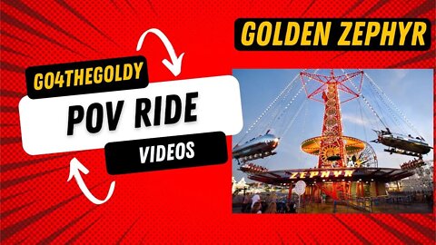 POV Ride Videos: Golden Zephyr | Anaheim, CA