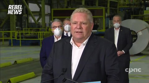 Doug Ford Admits Vaccine Passports Don't Work, 'Everyone Is Done With This'