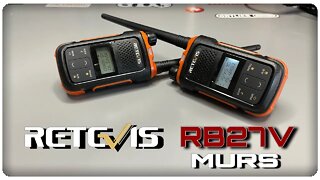 Range Testing Retevis rb27v MURS radio against FRS.