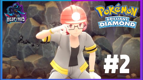 Pokemon Brilliant Diamond & Shining Pearl Episode 2 - Roark (1st Gym Leader)