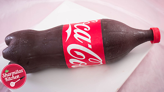 Learn how to make amazing Coca Cola bottle cake