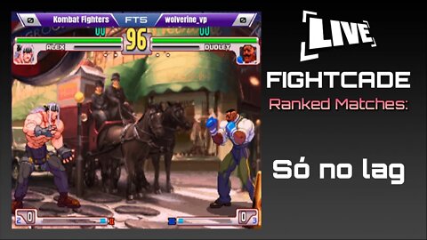 Fightcade 2 Ranked Match: Street Fighter III: 3rd Strike - Só no lag