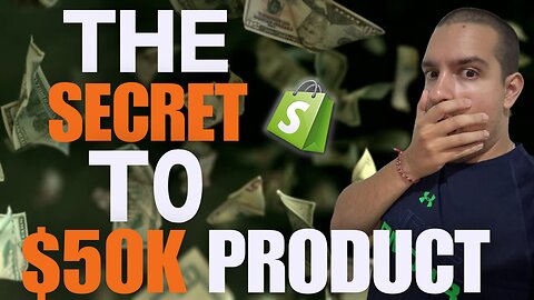 The secret behind the $50K tiktok WINNING product....