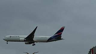 Boeing 767-300ER PT-MSY vindo de Guarulhos para Manaus