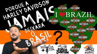 Porque a Harley Davidson JAMAIS DEIXARÁ o BRASIL? Últimos acontecimentos