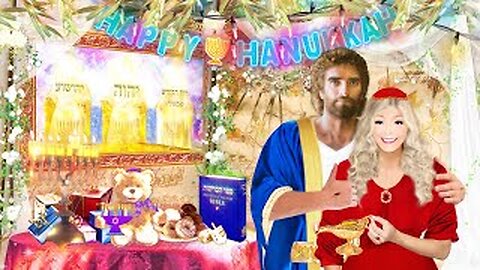 2022 Blessed Happy Hanukkah! Expect Miracles! YAHUSHUA HA MASHIACH is the Light of the World! (Celebrate With Us, How To Light Menorah see link in Description, No legalism do your Best ) mirrored