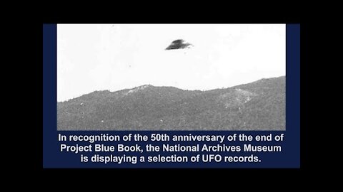 UFO Project Blue Book at National Archives Museum