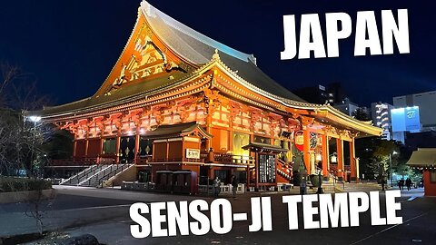 Uma semana no #Japão, #Tóquio, horário de dezembro. #sensojitemple